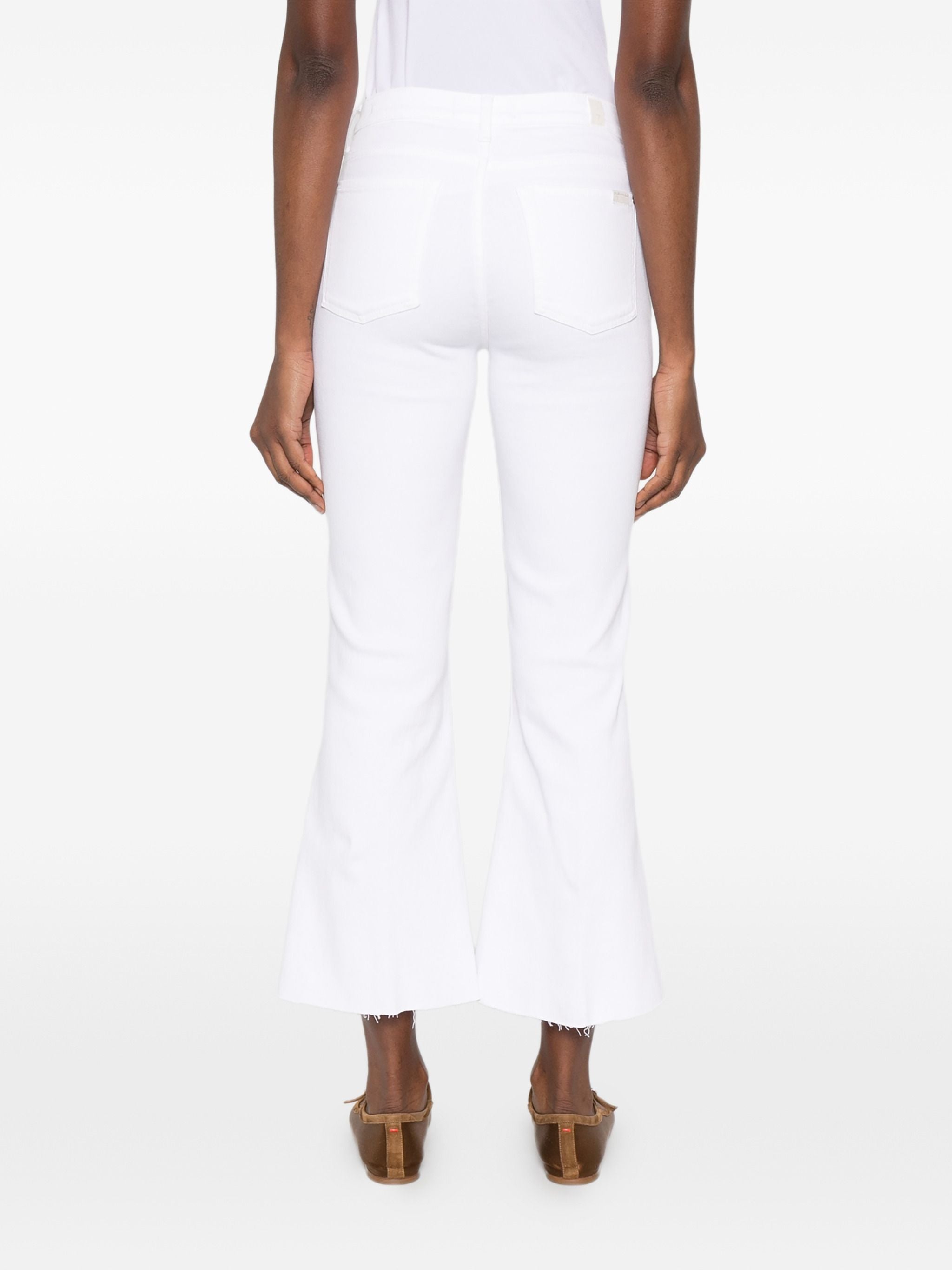 7 FOR ALL MANKIND CROPPED DOJO RAW CUT