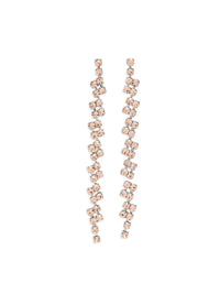FORTE FORTE CRYSTAL PENDENT EARRINGS