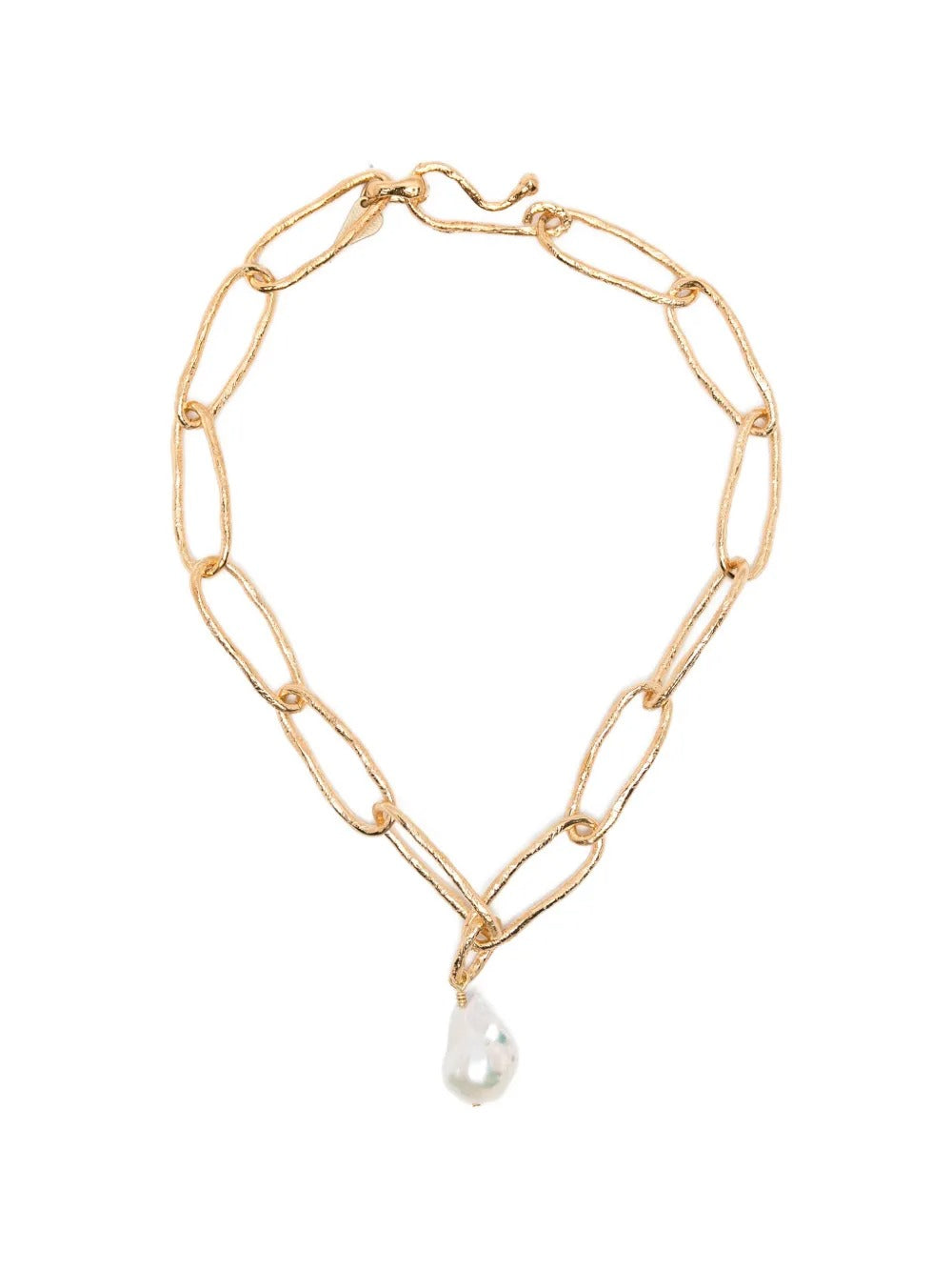 FORTE FORTE CHAIN PEARL NECKLACE