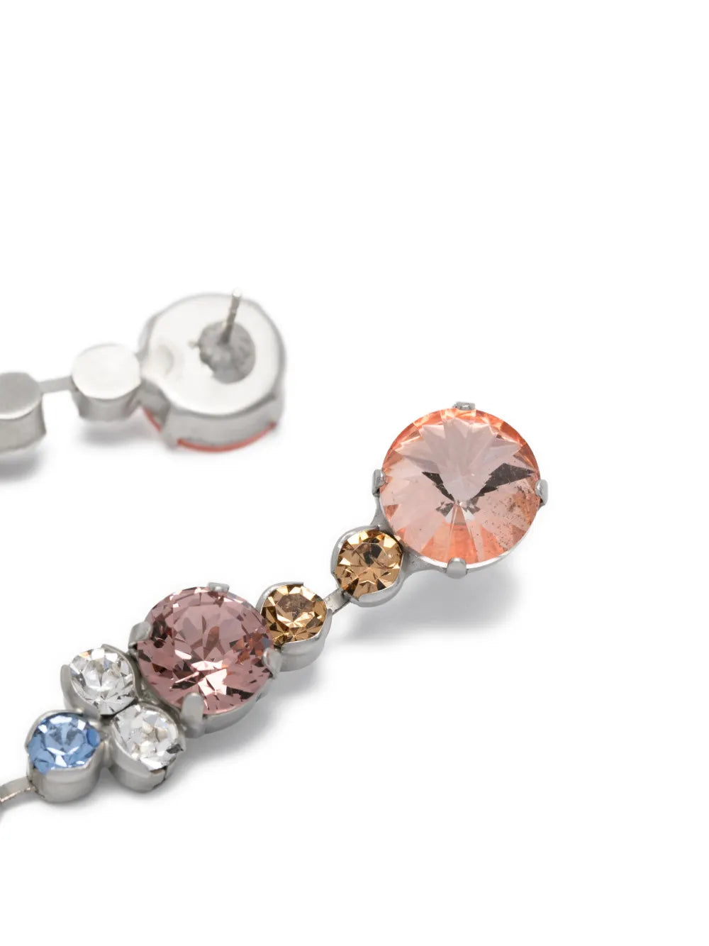 FORTE FORTE CRYSTAL PENDENT EARRINGS