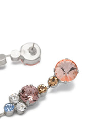 FORTE FORTE CRYSTAL PENDENT EARRINGS