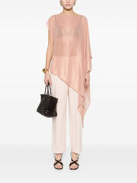 PESERICO AUREA ASYMMETRICAL BLOUSE