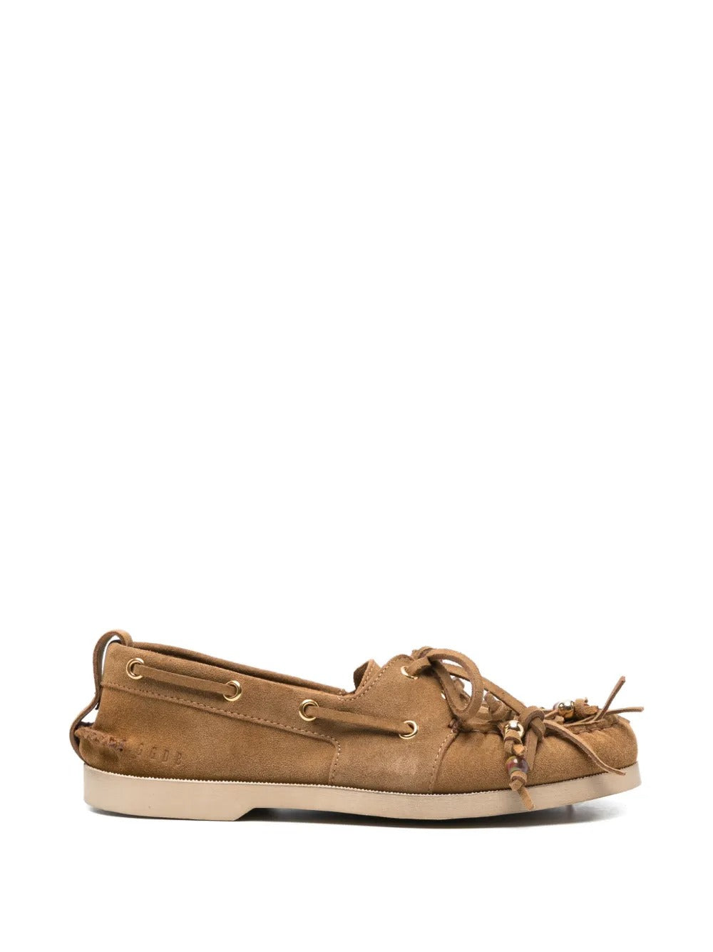 GOLDEN GOOSE FRINGES BOAT SHOES