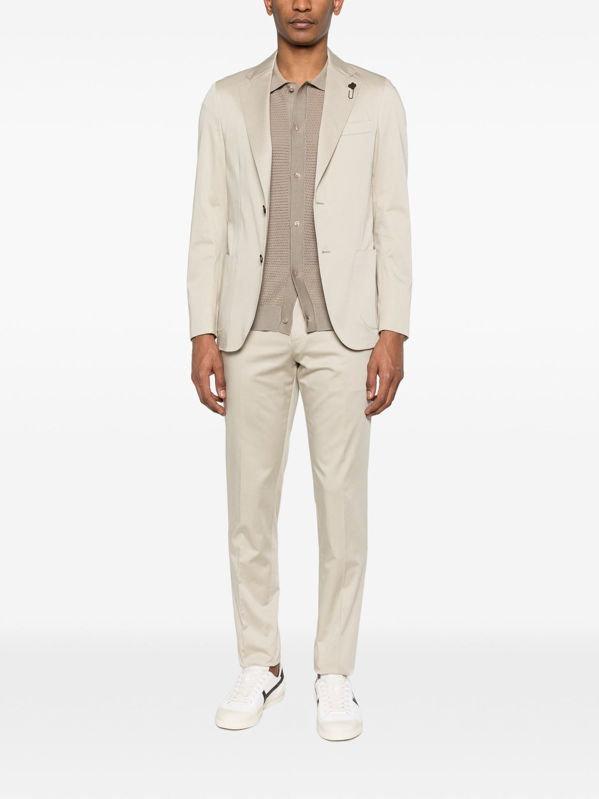 LARDINI SATIN SUIT