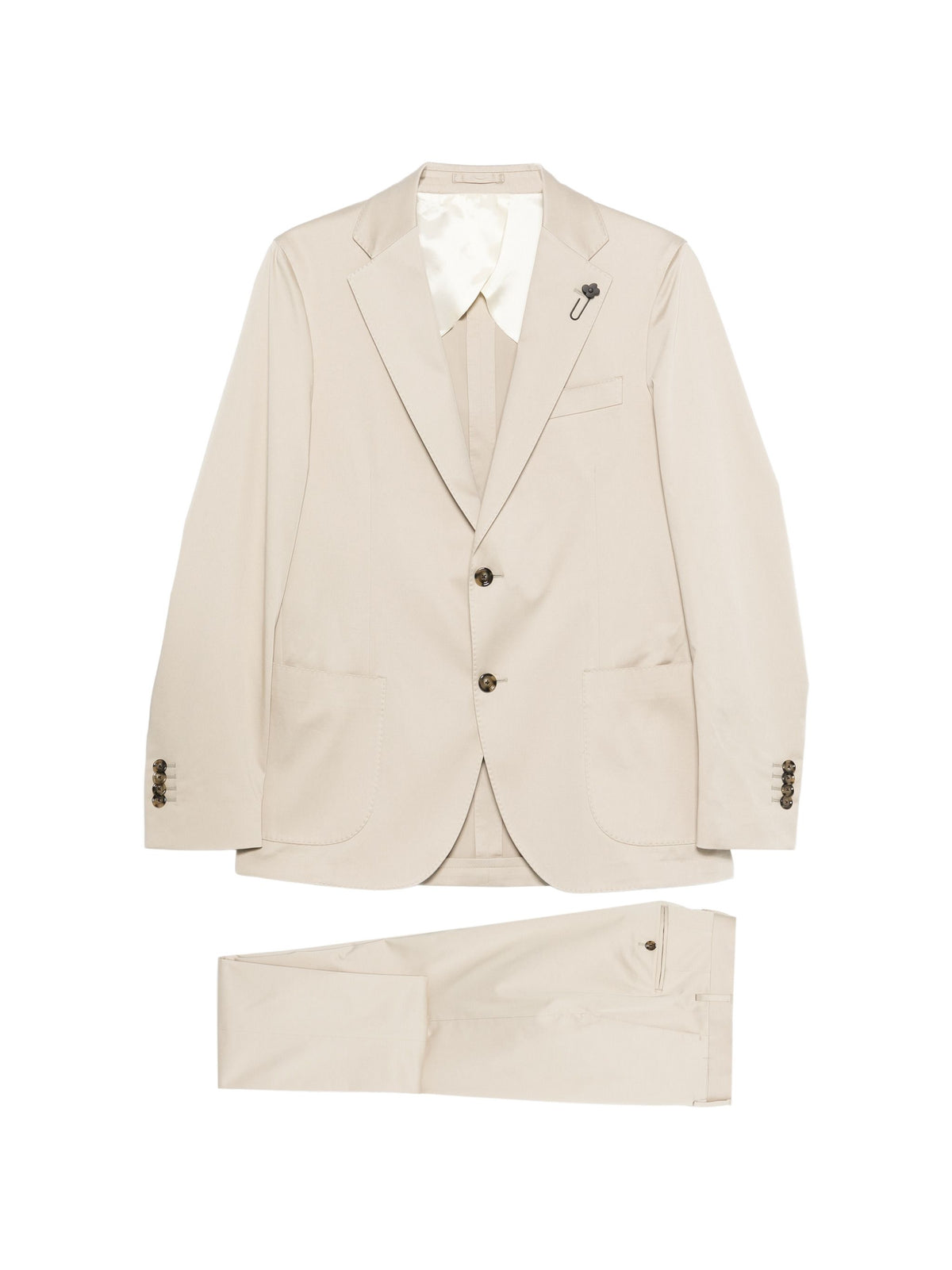 LARDINI SATIN SUIT