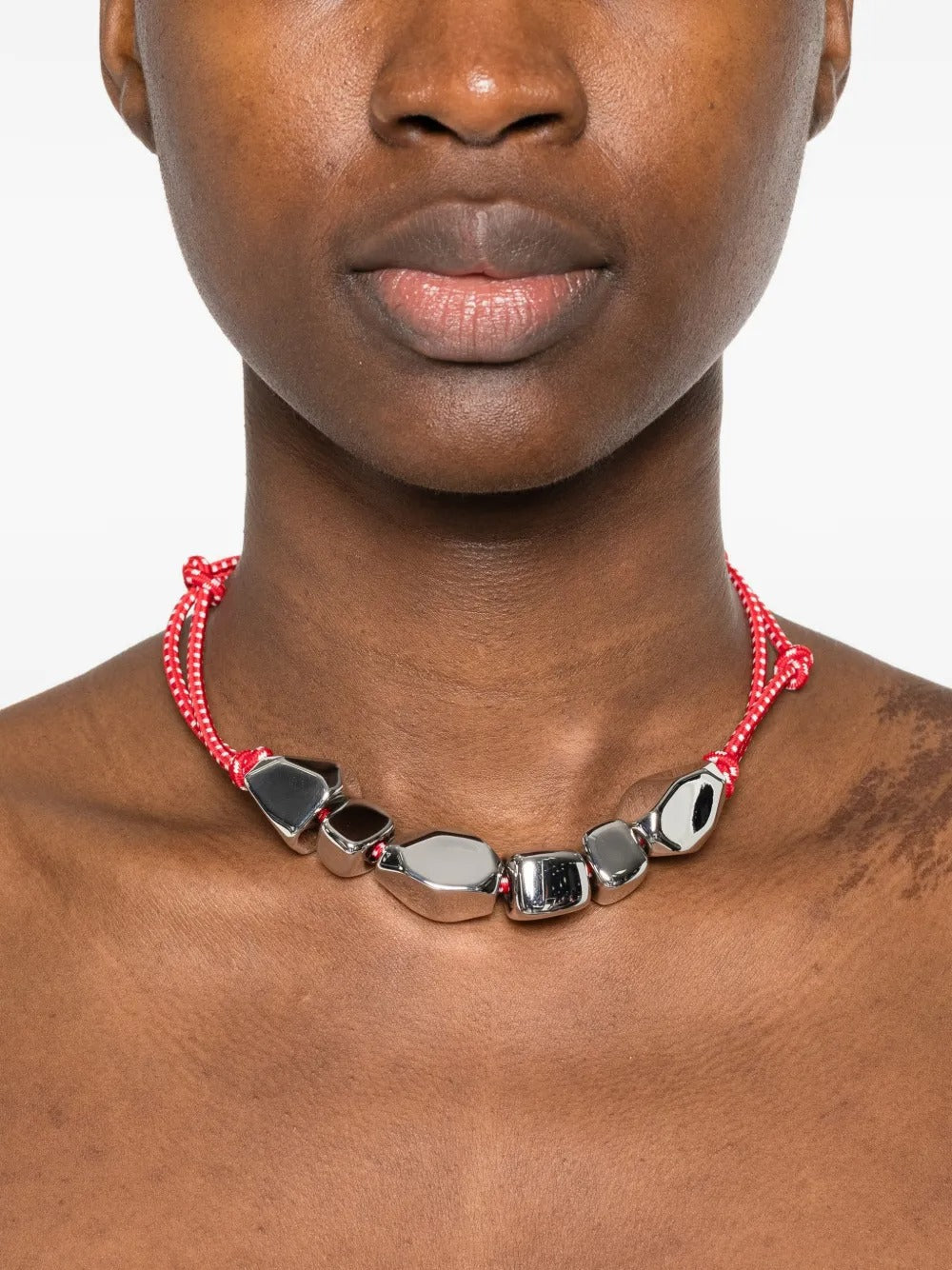 PLAN C STONE CORD NECKLACE