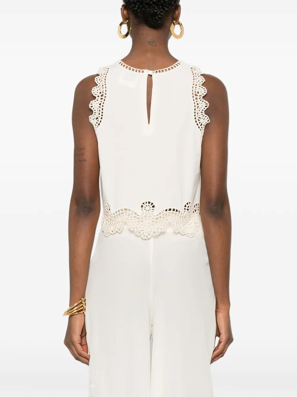 FORTE FORTE CROCHET TOP