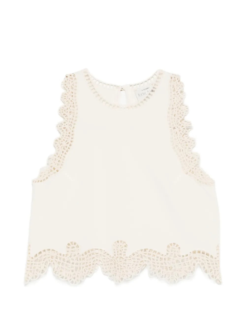 FORTE FORTE CROCHET TOP