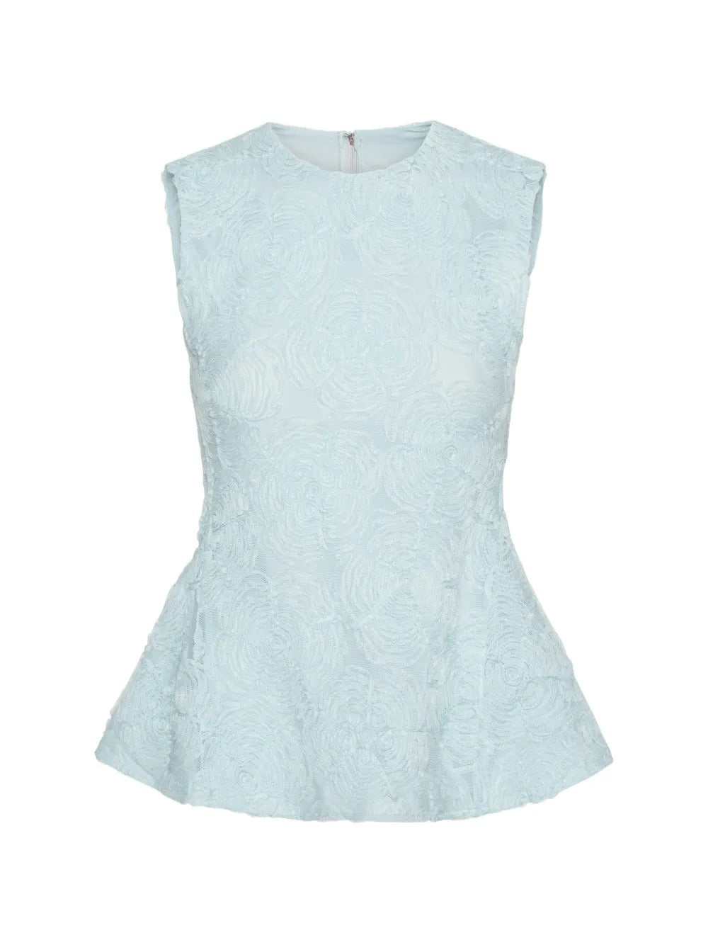 ROTATE MESH SLEEVELESS TOP