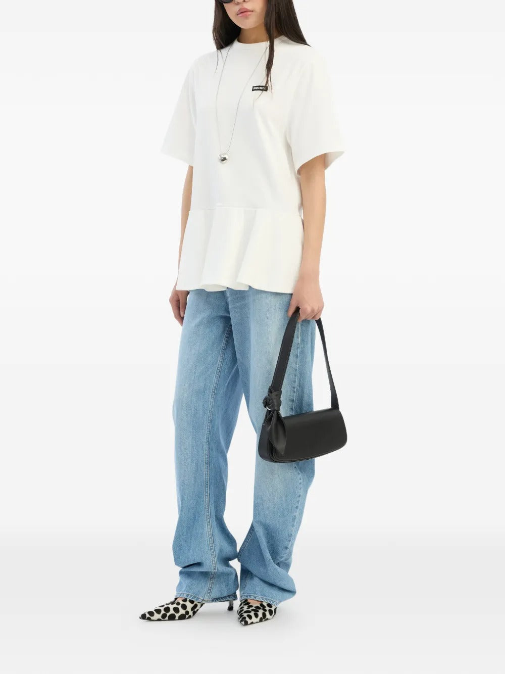 ROTATE PEPLUM T-SHIRT
