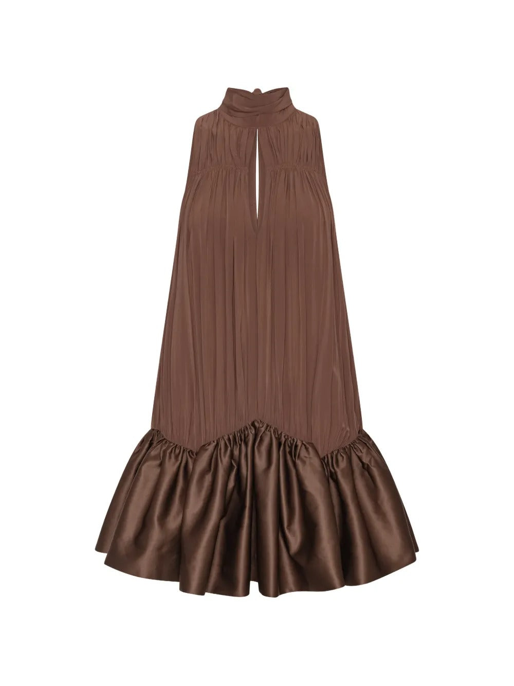 ROTATE GATHERED MINI DRESS