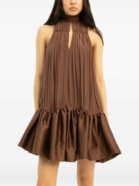 ROTATE GATHERED MINI DRESS