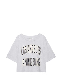 ANINE BING JOHNNY CROPPED TEE