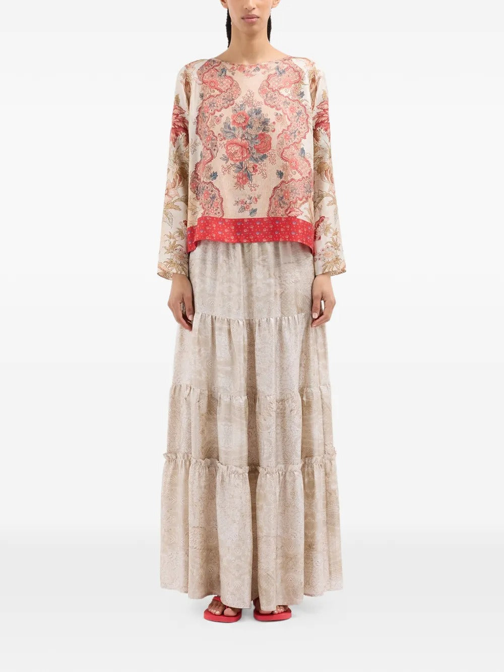 PIERRE LOUIS MASCIA LOGSLEEVE SHIRT