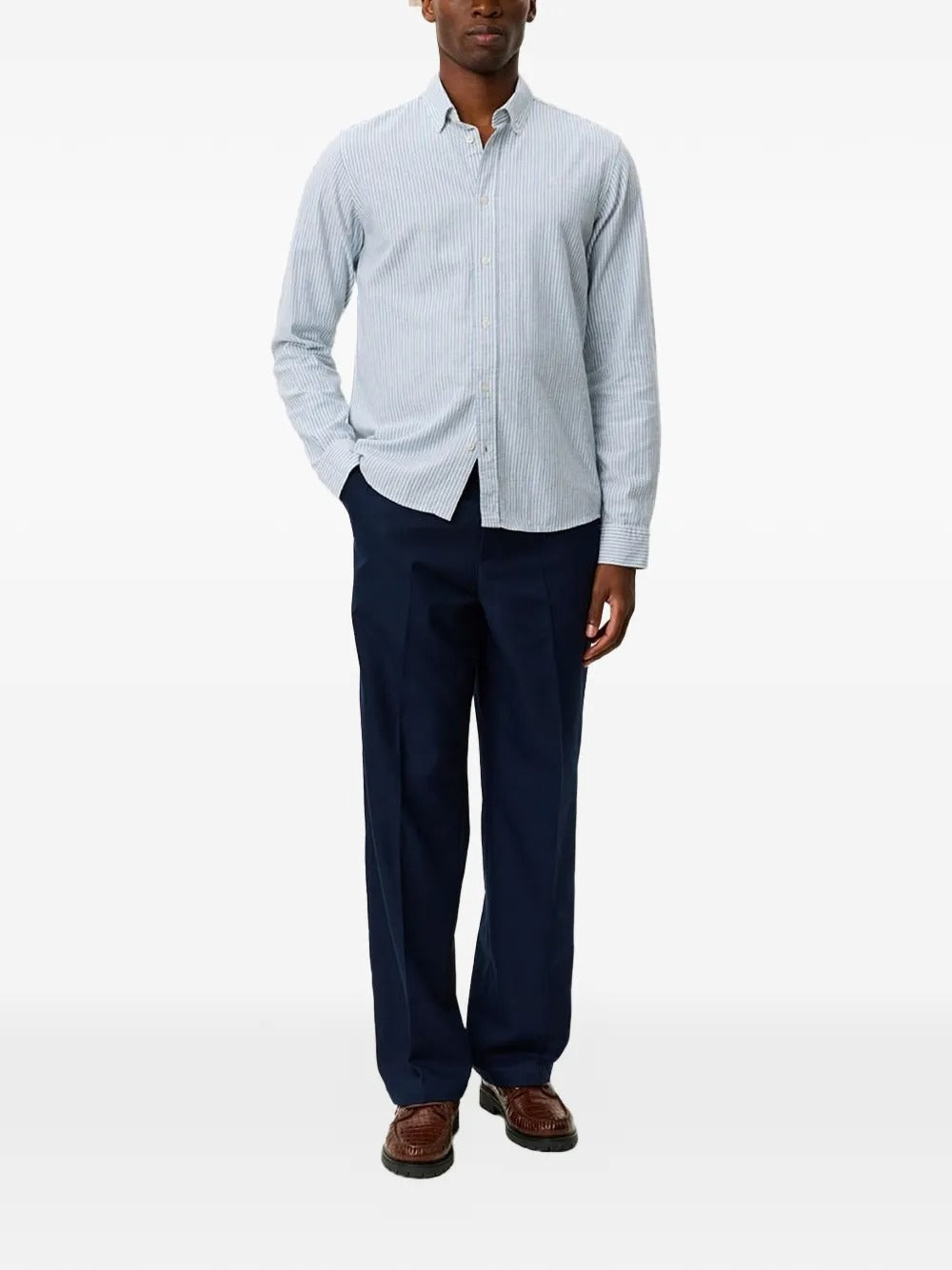 LES DEUX KONRAD STRIPE SHIRT