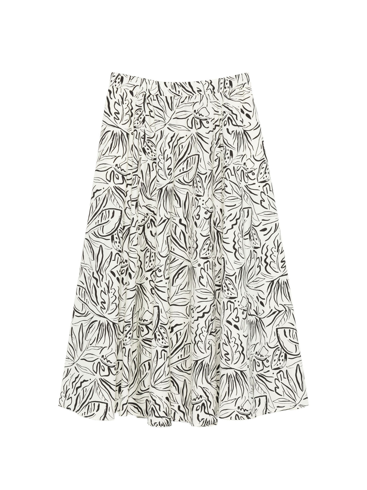 ASPESI PRINT SKIRT