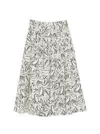ASPESI PRINT SKIRT