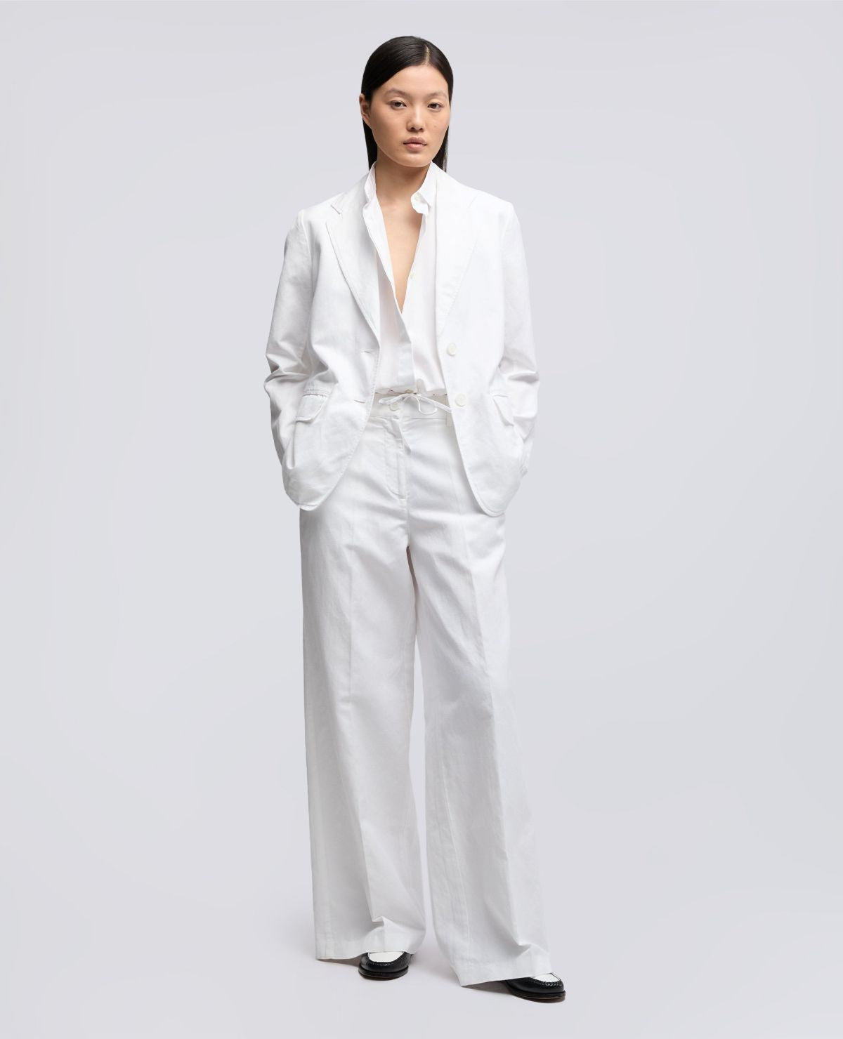 ASPESI WIDE LEG TROUSERS