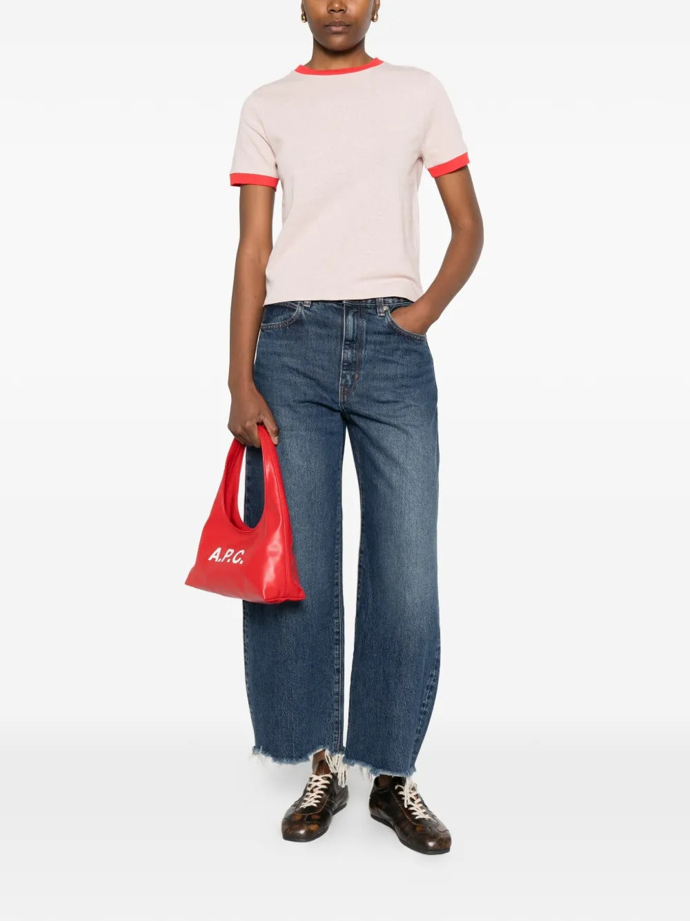 A.P.C. CONTRAST T-SHIRT