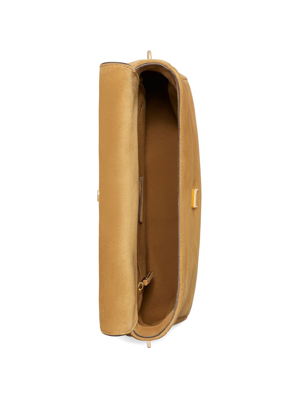 TORY BURCH CHARLIE SUEDE SHOULDER BAG