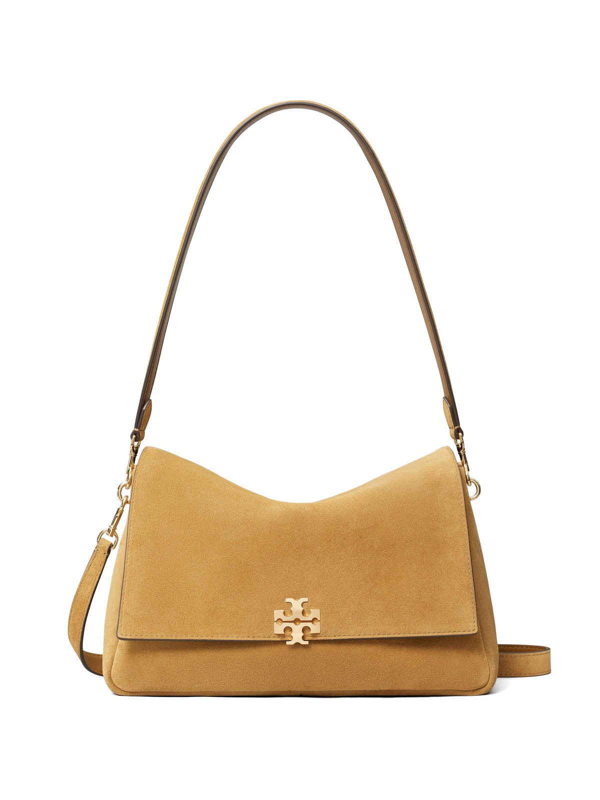TORY BURCH CHARLIE SUEDE SHOULDER BAG