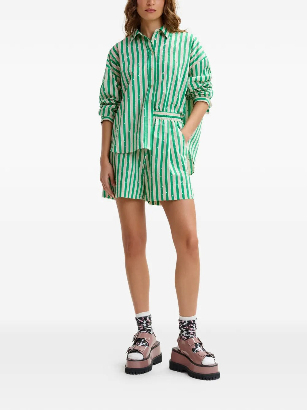 ESSENTIEL ANTWERP JELIEF RHINESTONE SHIRT