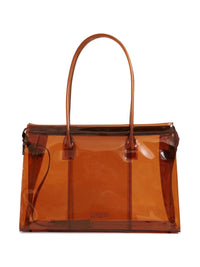 ESSENTIEL ANTWERP JANO TRANSPARENT SHOPPER BAG