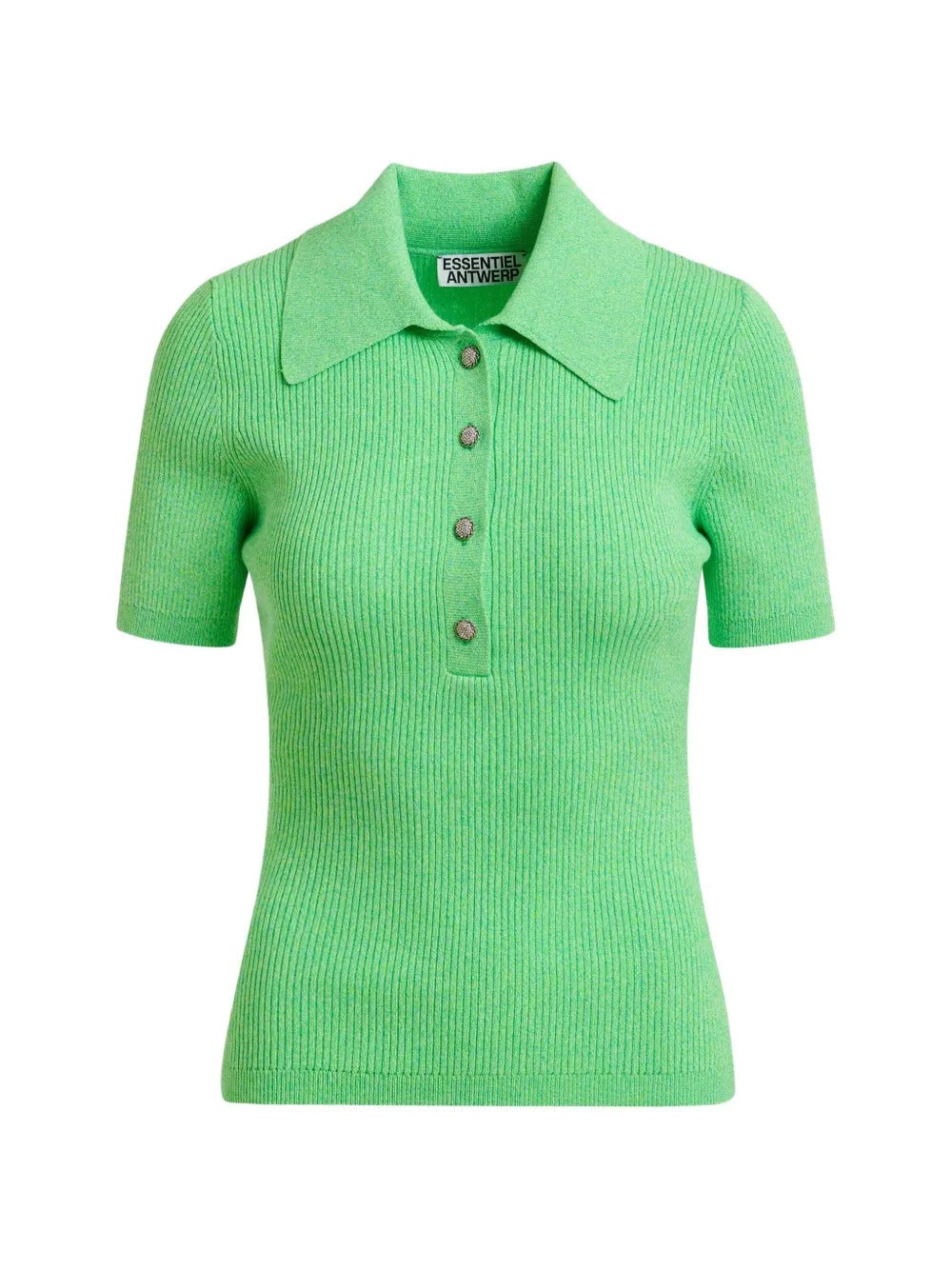 ESSENTIEL ANTWERP JABRIC JEWEL BUTTON POLO