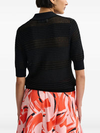 ESSENTIEL ANTWERP JARTS KNIT POLO WITH KNOTS