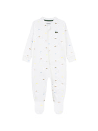 LACOSTE CROCO PRINT BABYGROW
