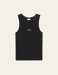 LES DEUX ARTHUR LOGO RIB TANKTOP