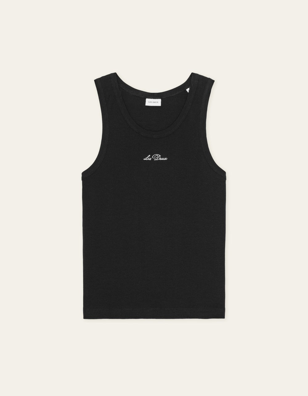 LES DEUX ARTHUR LOGO RIB TANKTOP