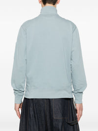 C.P. COMPANY HALF ZIP LENS SWEAT