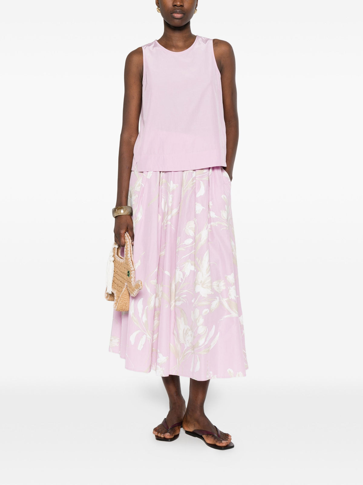 ROSSO 35 FLORAL SKIRT