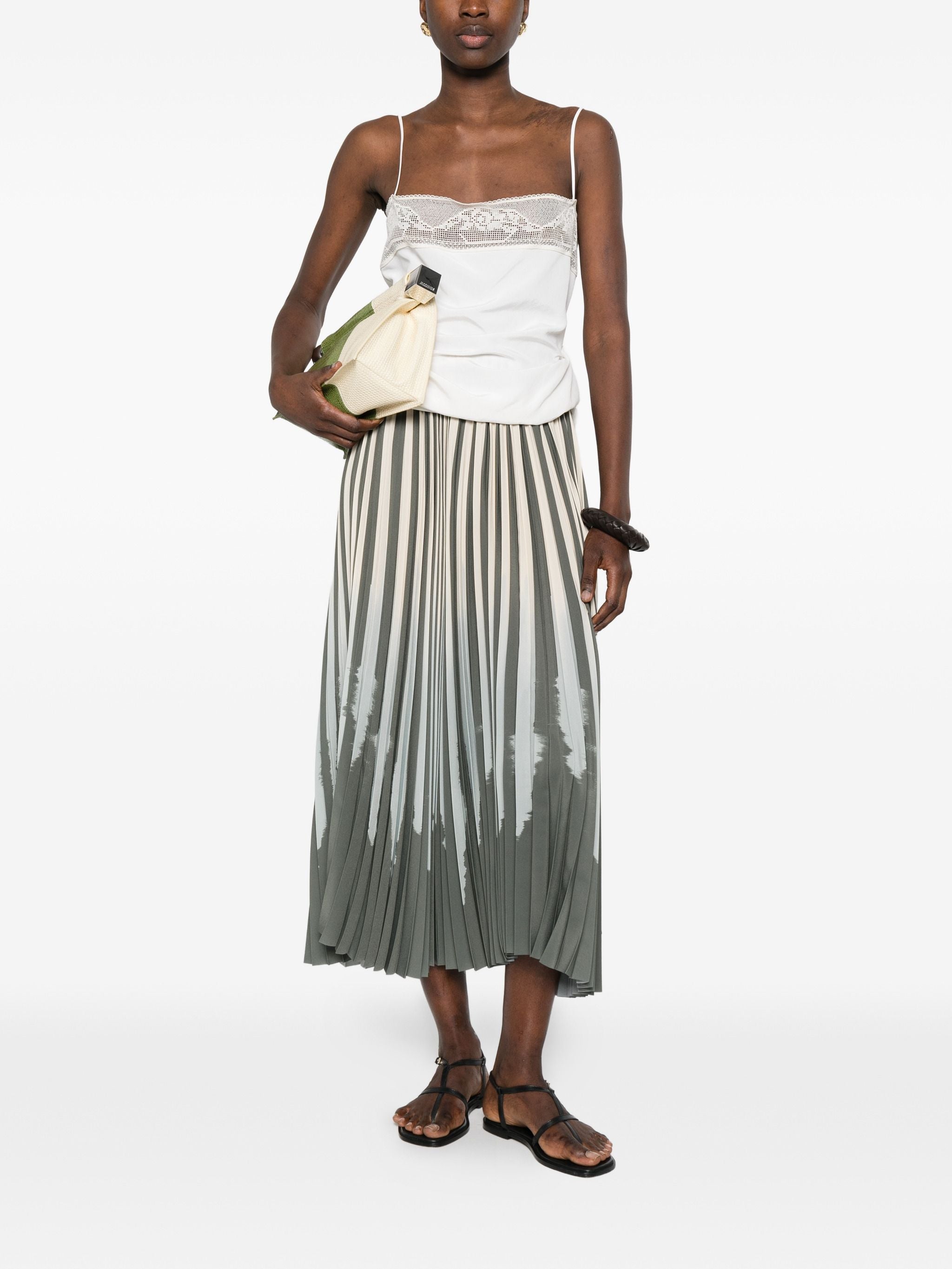 ROSSO 35 PLEATED SKIRT