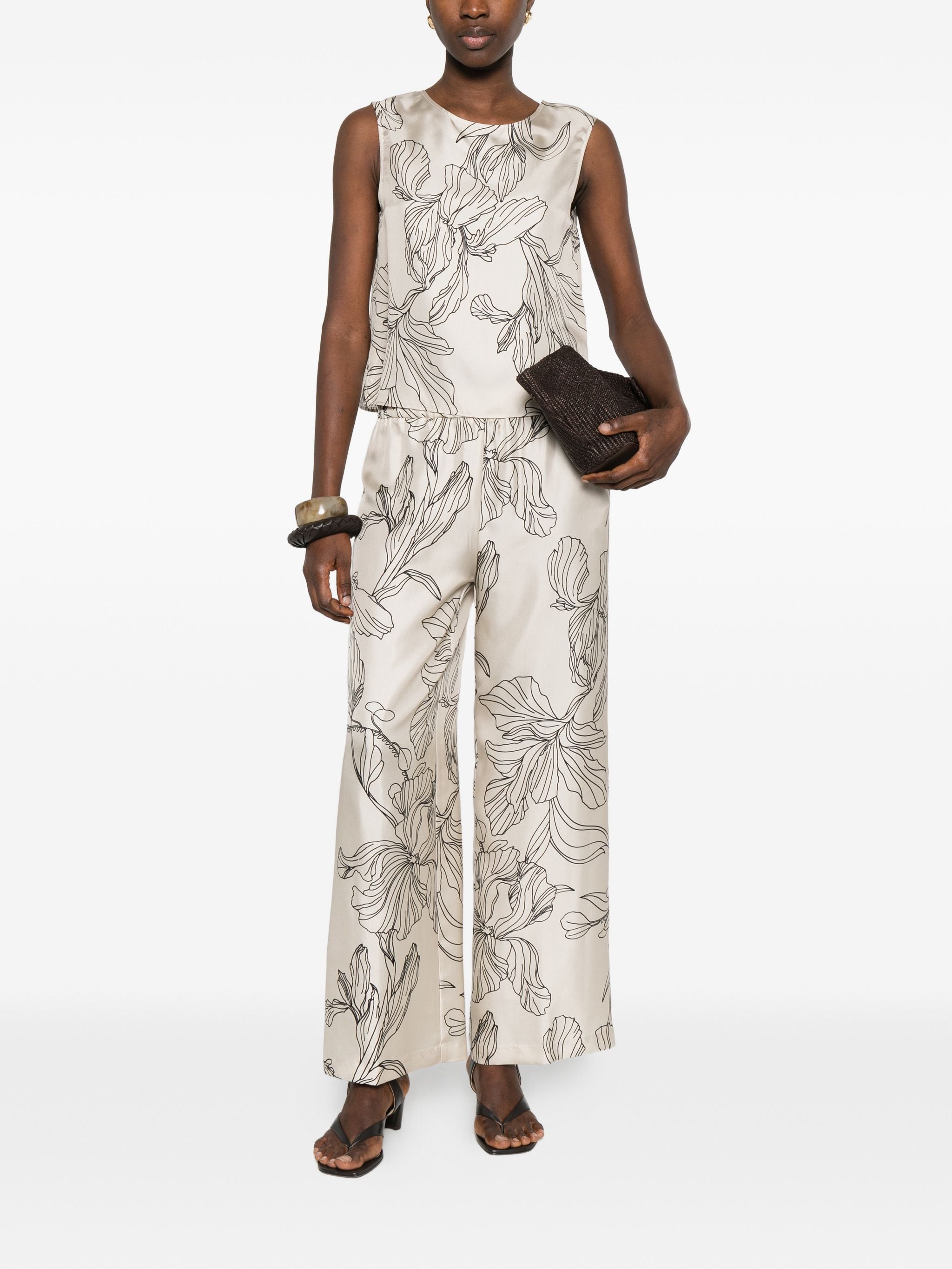ROSSO 35 FLORAL TOP