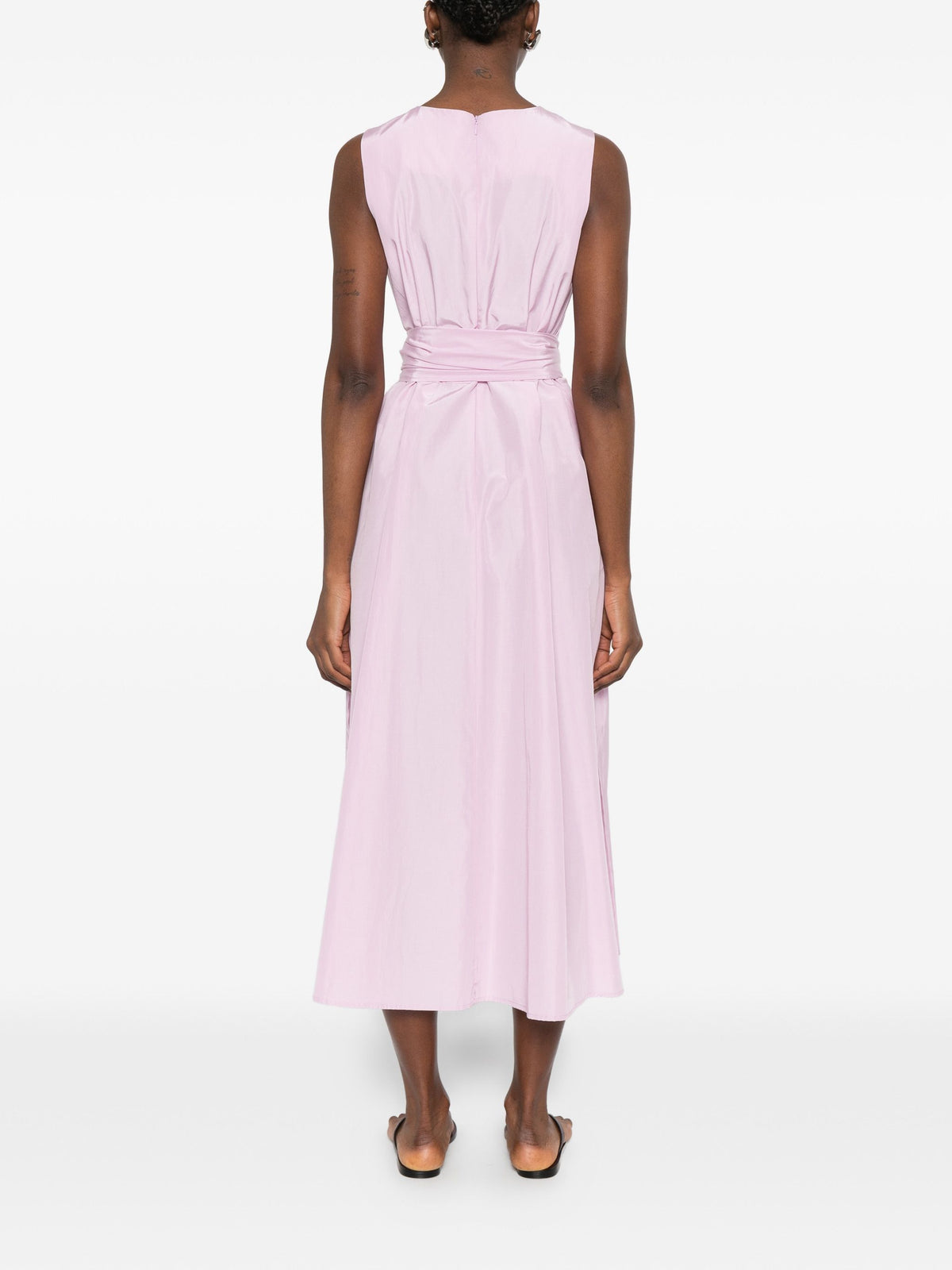 ROSSO 35 BOW MIDI DRESS