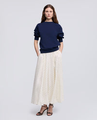 ASPESI POLKA DOTS SKIRT