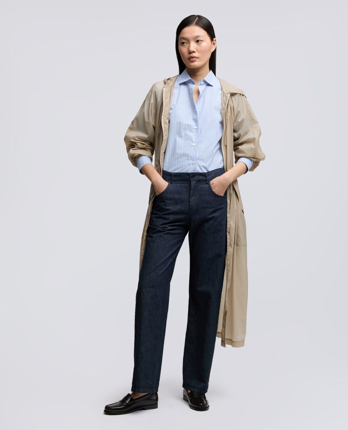 ASPESI DENIM TROUSERS