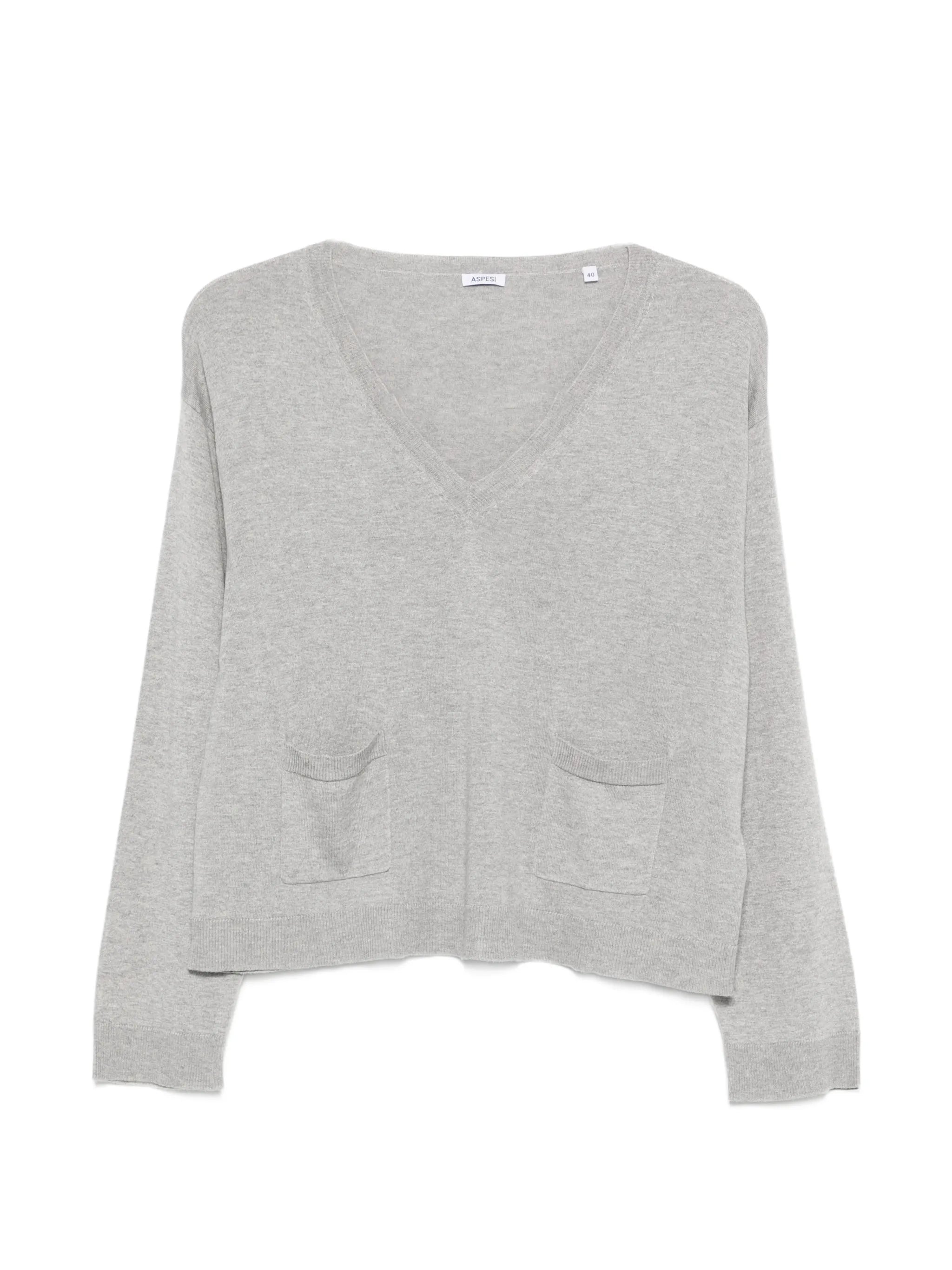 ASPESI V NECK SWEATER