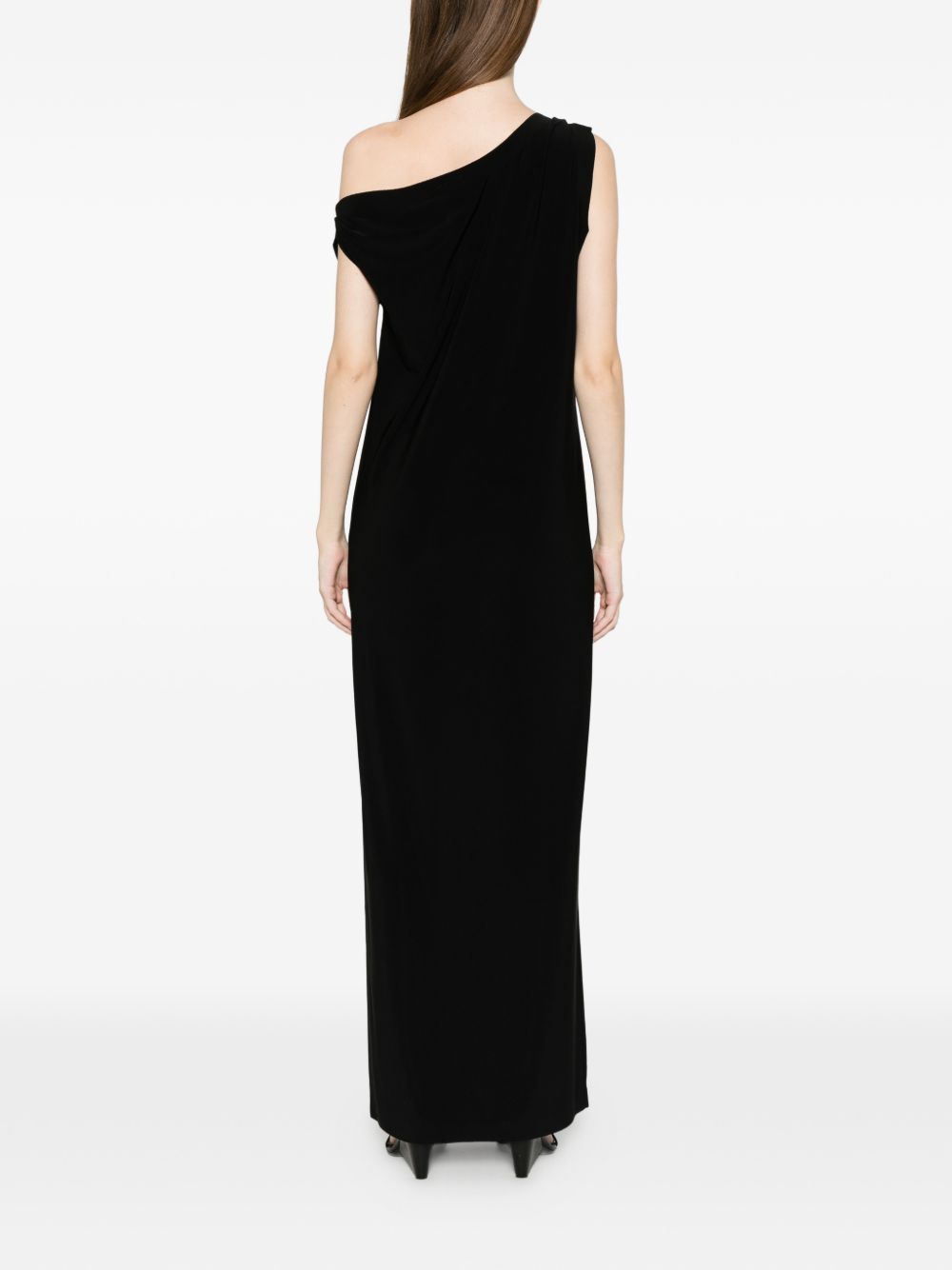 NORMA KAMALI DROP SHOULDER LONG DRESS