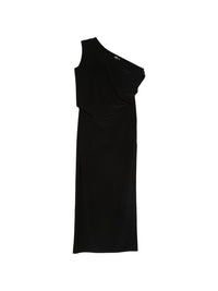 NORMA KAMALI DROP SHOULDER LONG DRESS