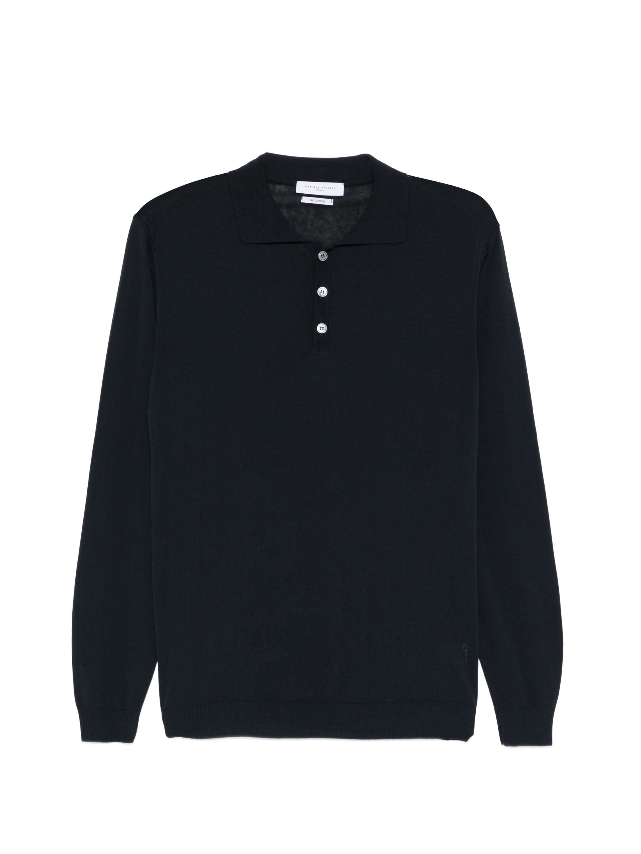 DANIELE FIESOLI LONG SLEEVE POLO