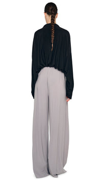 NORMA KAMALI MENS PLEAT PANT