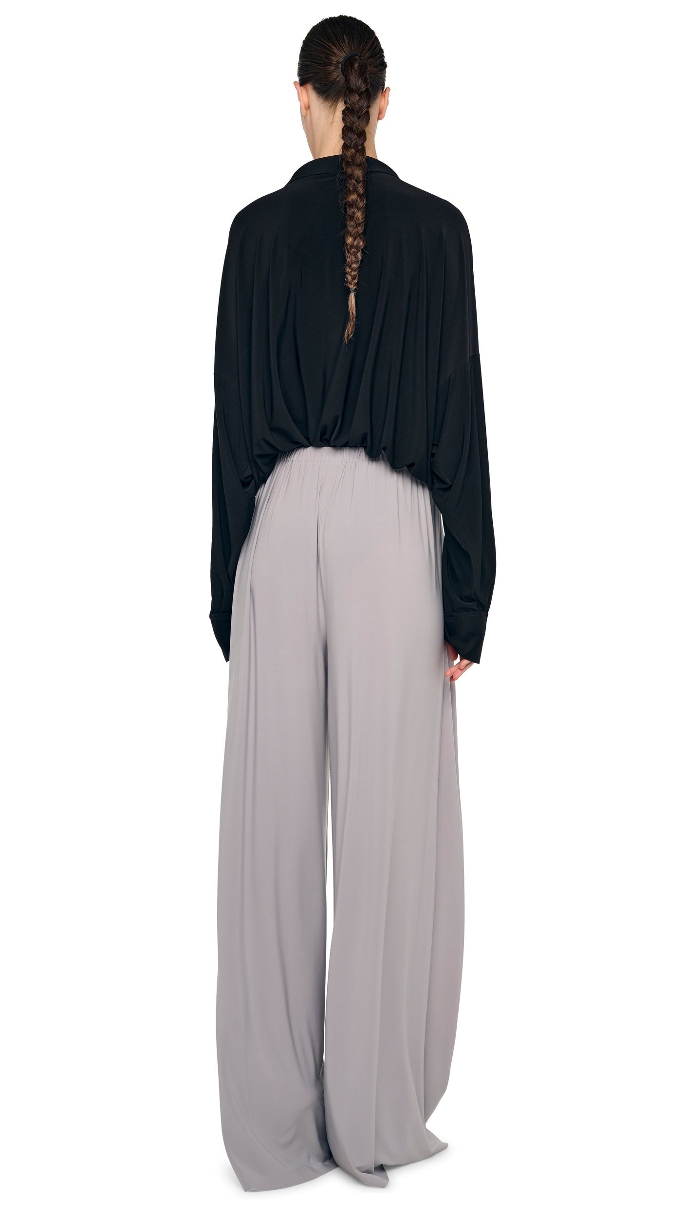 NORMA KAMALI MENS PLEAT PANT