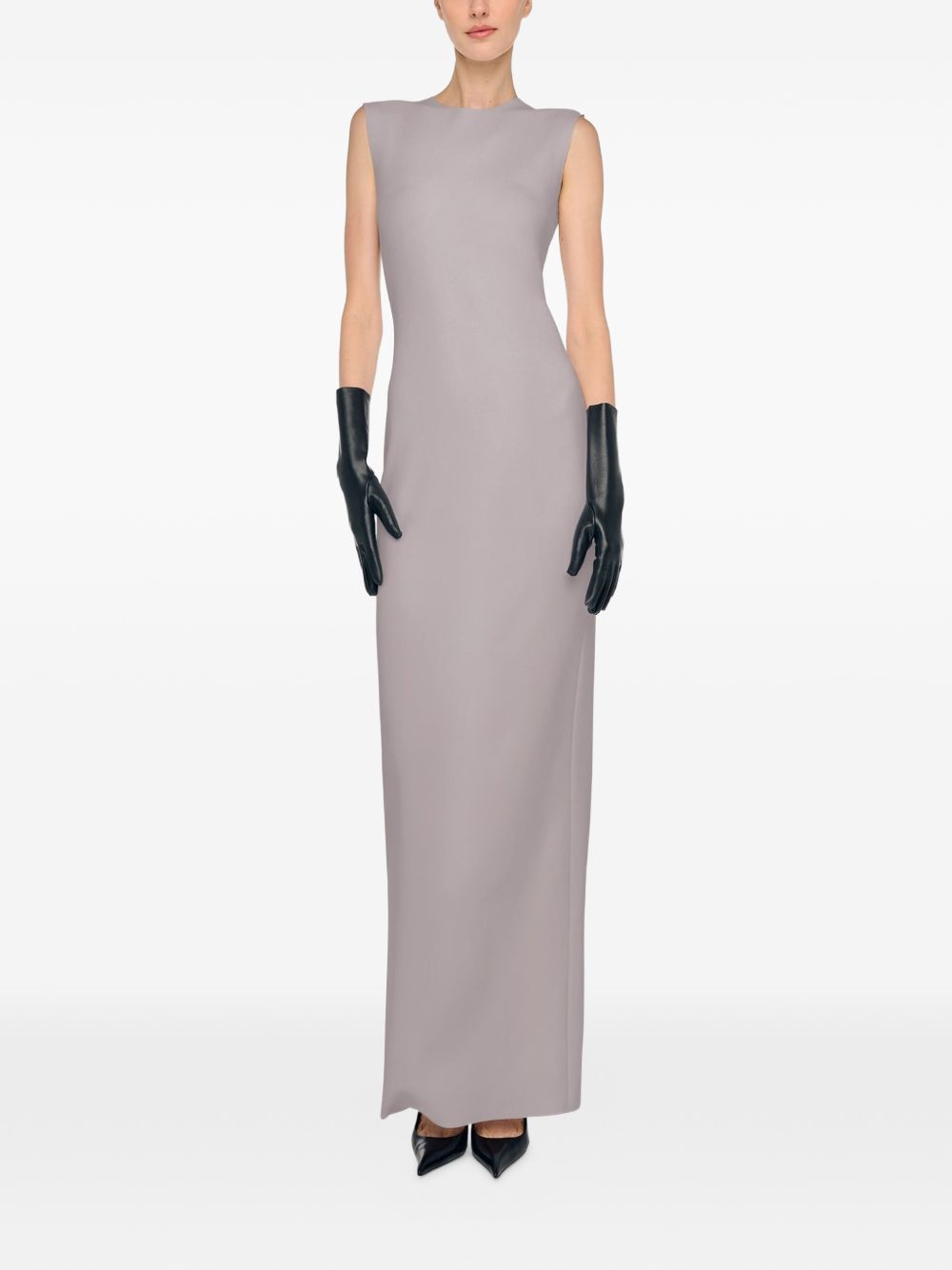 NORMA KAMALI SLEEVELESS LONG DRESS