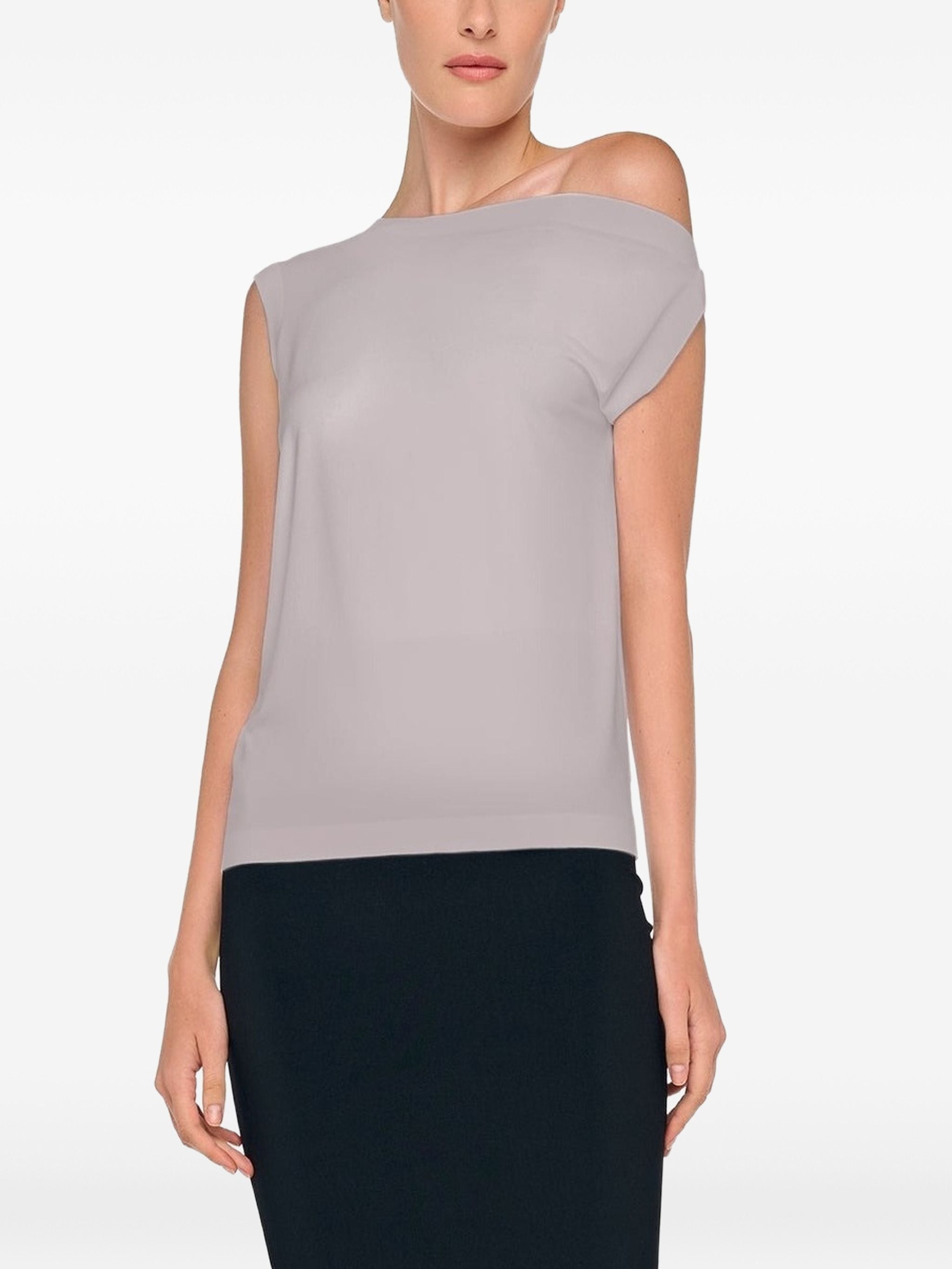 NORMA KAMALI DROP SHOULDER TOP