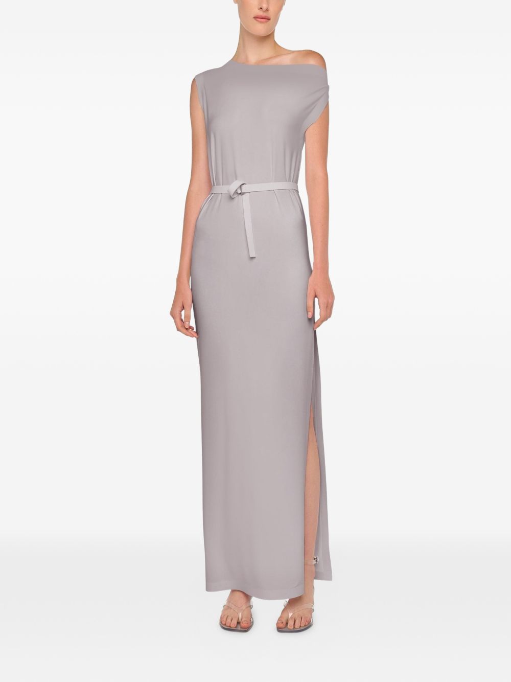 NORMA KAMALI DROP SHOULDER LONG DRESS