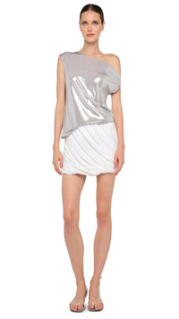 NORMA KAMALI DROP SHOULDER TOP