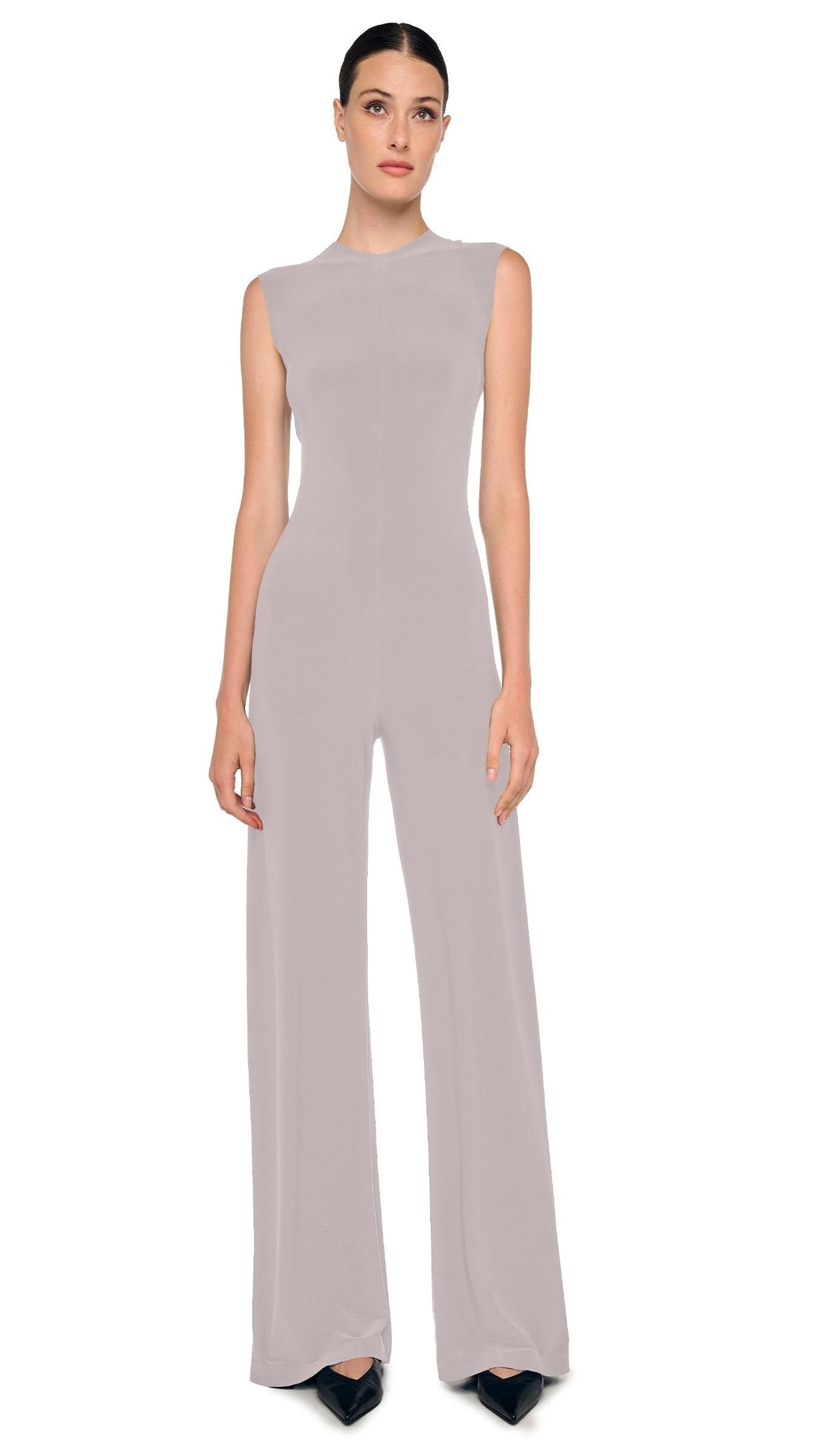 NORMA KAMALI SLEEVELES JUMPSUIT